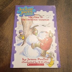 A Jigsaw Jones Mystery The Case of the Christmas Snowman James Preller Scholasti